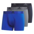 adidas Men's Stretch Cotton 3-Pack Trunk-1