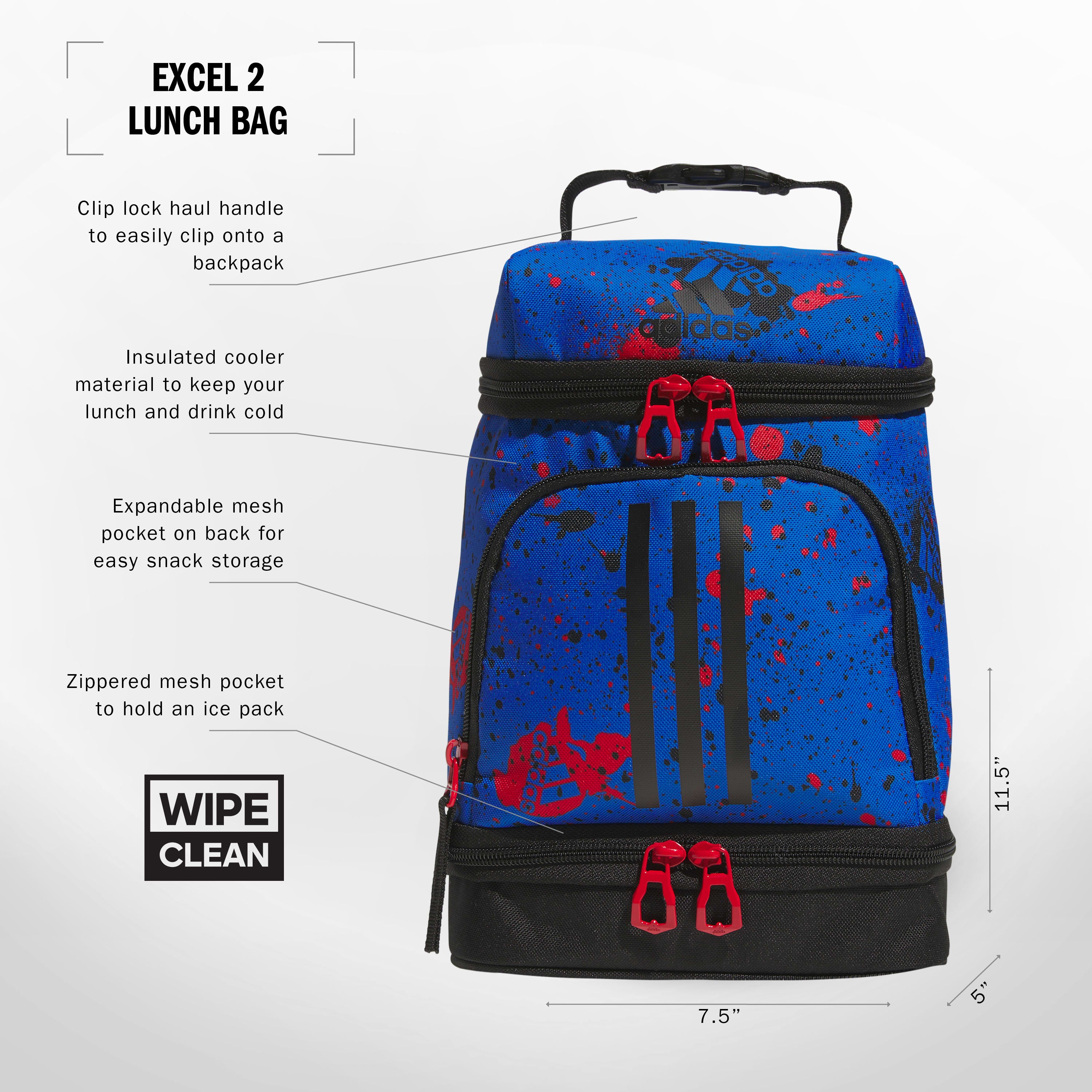 adidas Excel 2 Lunch Bag | League Outfitters