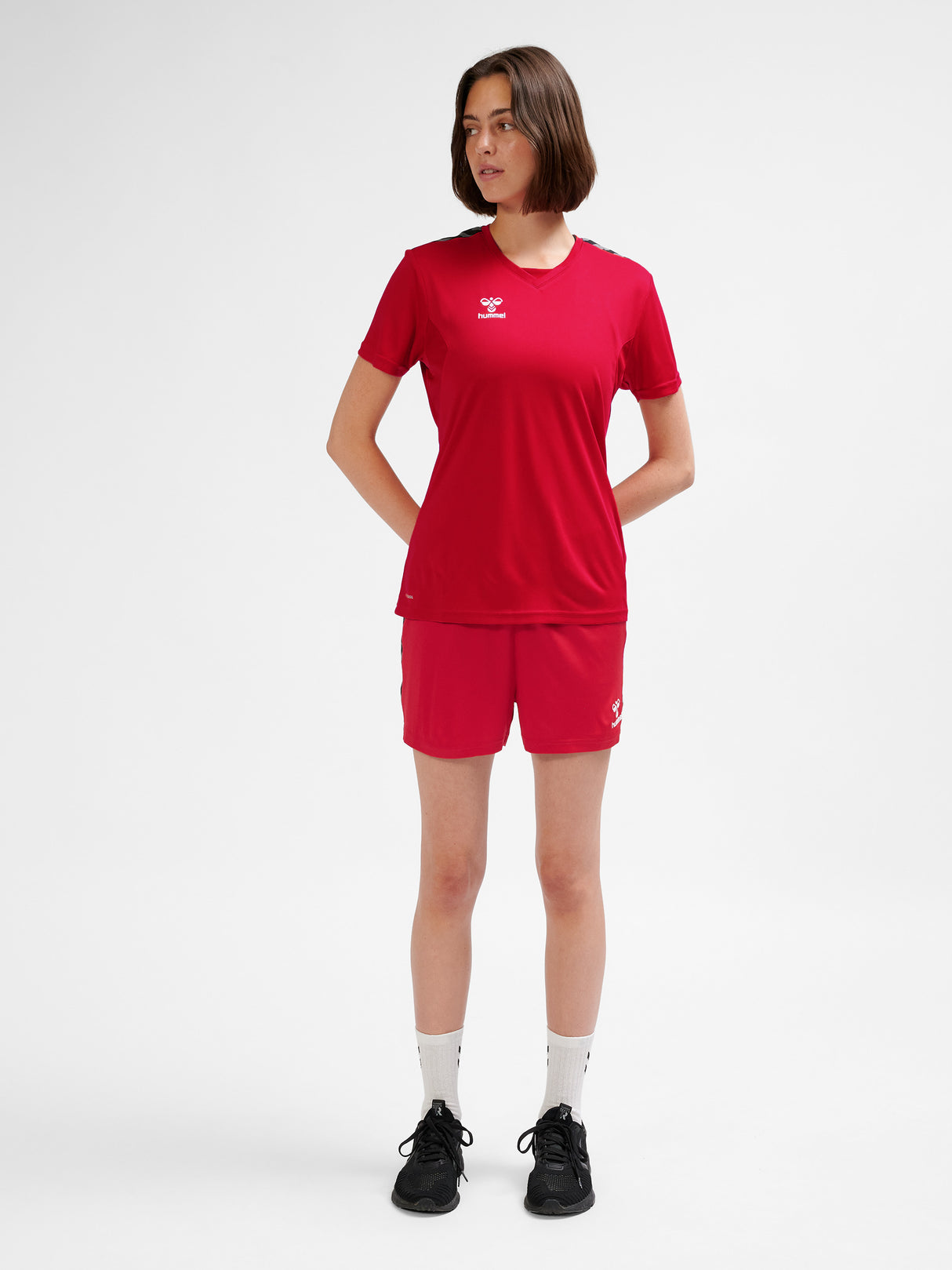 hummel Women's Authentic Polyester Shorts-6