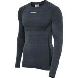 hummel Men's Training Essentials Mike Seamless Long Sleeve T-Shirt-1