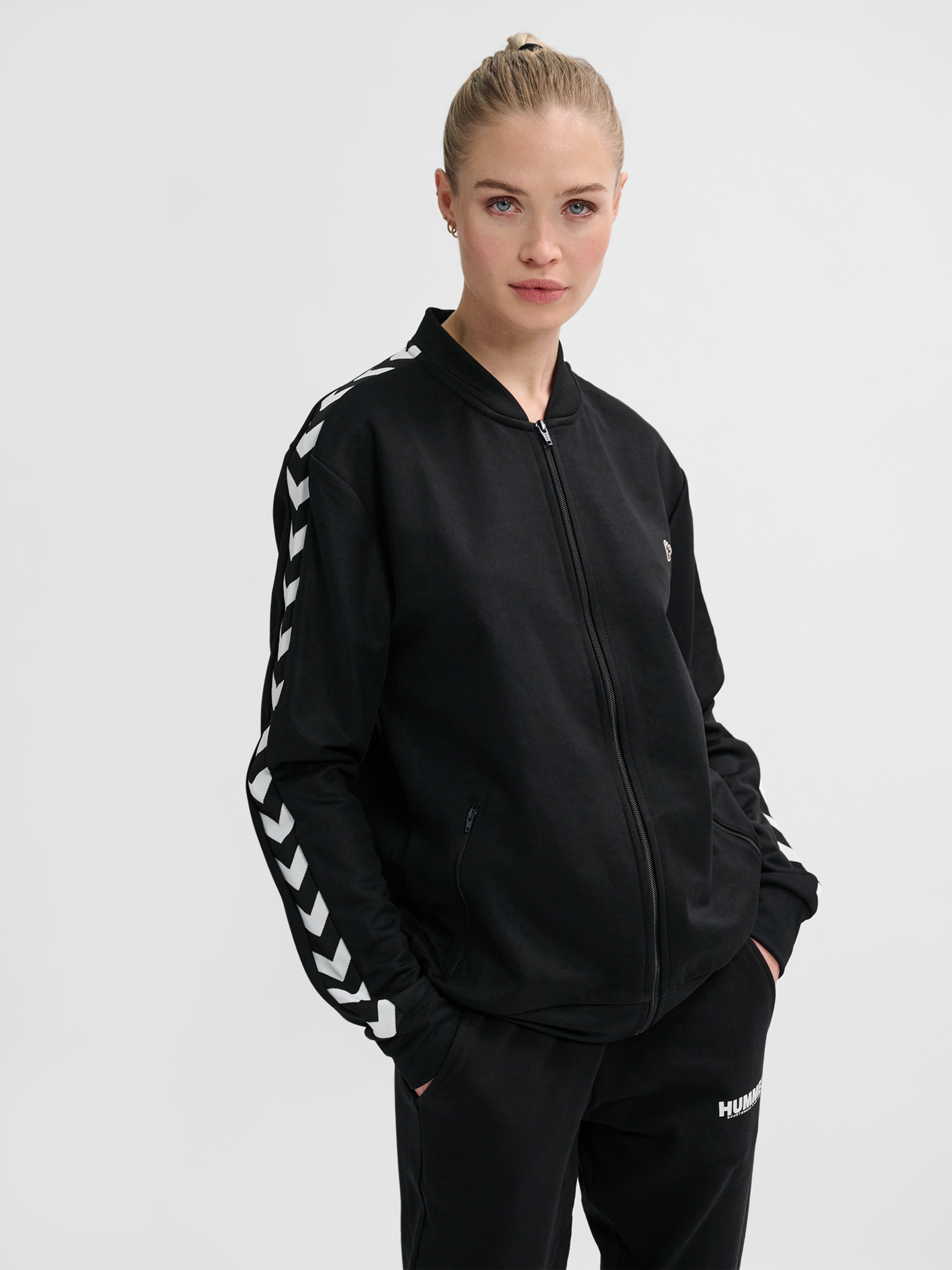 hummel Unisex Archive Regular Poly Zip Jacket-5