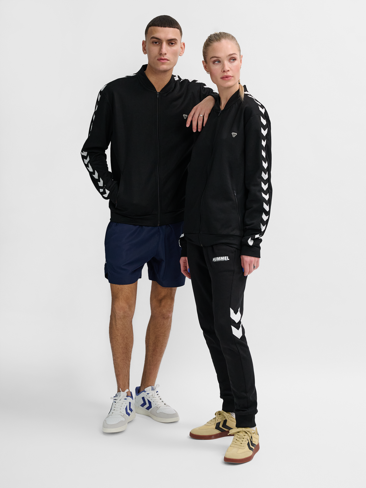 hummel Unisex Archive Regular Poly Zip Jacket-6
