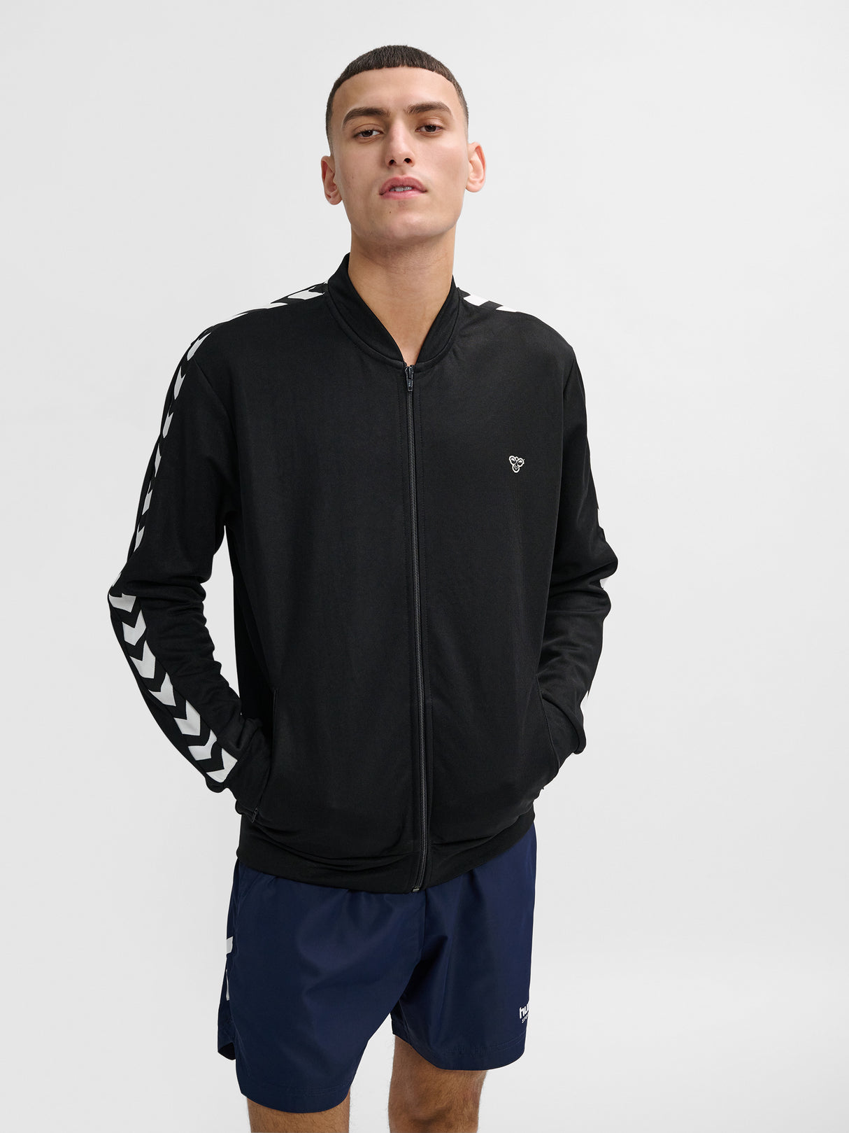 hummel Unisex Archive Regular Poly Zip Jacket-7