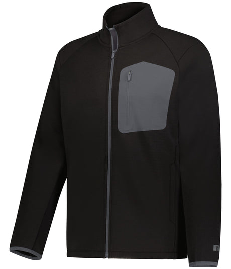 Russell  Men's Sideline Grid Fleece Full Zip Jacket