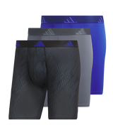 adidas Men's Microfiber 3-Pack Boxer Brief Mens Apparel Underwear