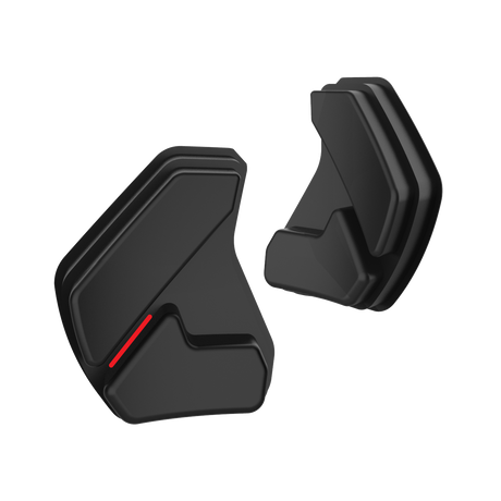 Vicis Stabilizer ZERO2 Jaw Pads - Pair Football Helmet Accessories All