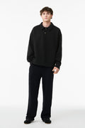 Bella + Canvas Men's   10-Ounce Polo Sweatshirt