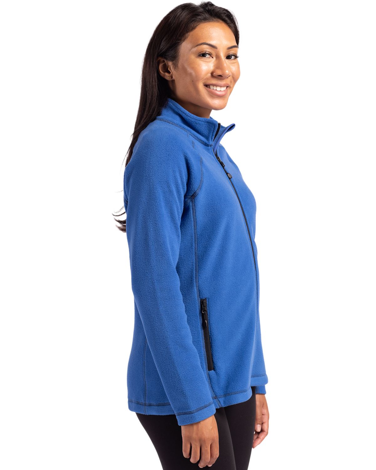 Clique Women's Powder Recycled Fleece Full Zip Jacket-4