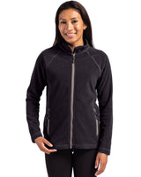 Clique Women's Powder Recycled Fleece Full Zip Jacket-4