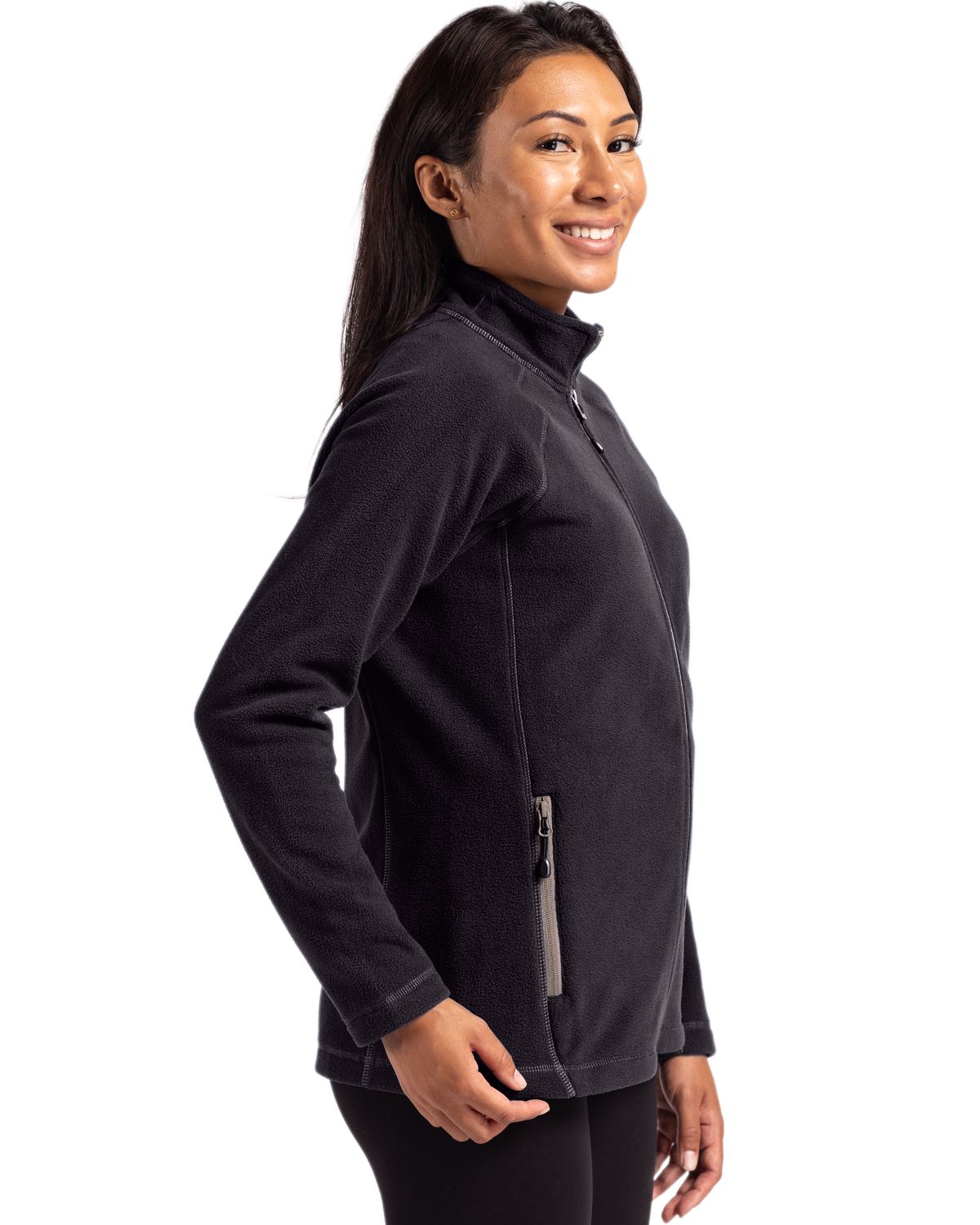 Clique Women's Powder Recycled Fleece Full Zip Jacket-6