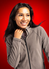 Clique Women's Powder Recycled Fleece Full Zip Jacket-5