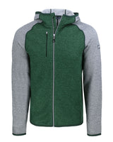 Cutter & Buck Men's Mainsail Sweater-Knit Full Zip Hooded Jacket-1