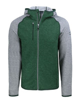 Cutter & Buck Men's Mainsail Sweater-Knit Full Zip Hooded Jacket-8