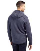 Cutter & Buck Men's Mainsail Sweater-Knit Full Zip Hooded Jacket-2