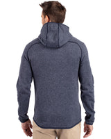 Cutter & Buck Men's Mainsail Sweater-Knit Full Zip Hooded Jacket-5
