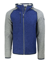Cutter & Buck Men's Mainsail Sweater-Knit Full Zip Hooded Jacket-1