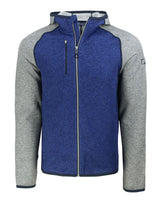 Cutter & Buck Men's Mainsail Sweater-Knit Full Zip Hooded Jacket-5