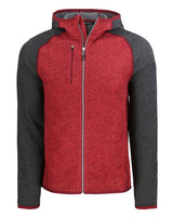 Cutter & Buck Men's Mainsail Sweater-Knit Full Zip Hooded Jacket-5