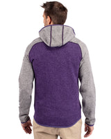 Cutter & Buck Men's Mainsail Sweater-Knit Full Zip Hooded Jacket-5
