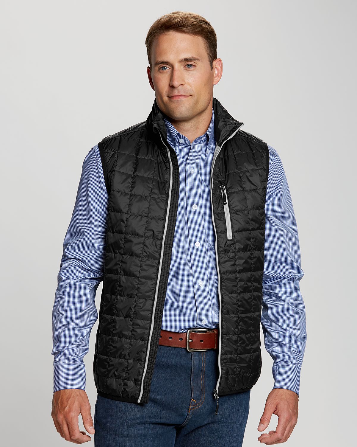 Cutter & Buck Men's Rainier Big & Tall Full Zip Vest-2