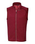 Cutter & Buck Men's Mainsail Sweater-Knit Full Zip Vest-1