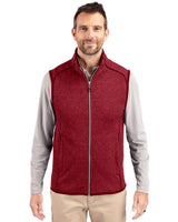 Cutter & Buck Men's Mainsail Sweater-Knit Full Zip Vest-4