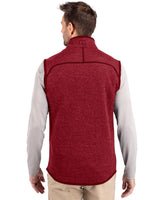 Cutter & Buck Men's Mainsail Sweater-Knit Full Zip Vest-5