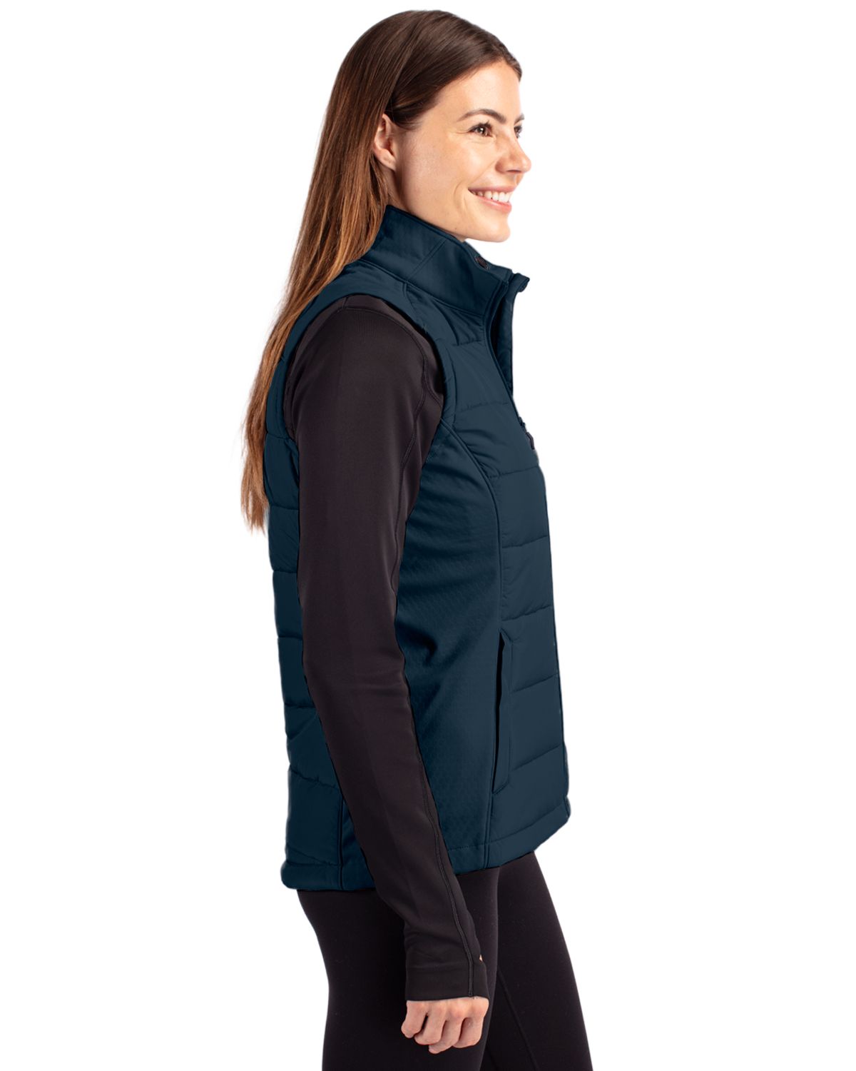 Cutter & Buck Women's Evoke Full Zip Vest-7