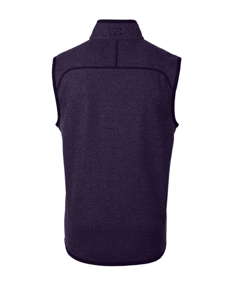 Cutter & Buck Men's Mainsail Sweater-Knit Full Zip Vest-1