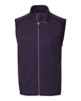 Cutter & Buck Men's Mainsail Sweater-Knit Full Zip Vest-3