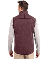 Cutter & Buck Men's Mainsail Sweater-Knit Full Zip Vest-6