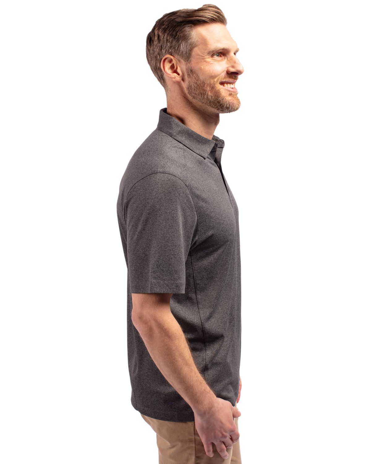 Cutter & Buck Men's Forge Recycled Four-Way Stretch Polo-3