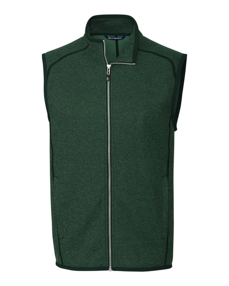 Cutter & Buck Men's Mainsail Sweater-Knit Full Zip Vest-1