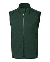Cutter & Buck Men's Mainsail Sweater-Knit Full Zip Vest-2