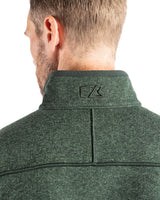 Cutter & Buck Men's Mainsail Sweater-Knit Full Zip Vest-6