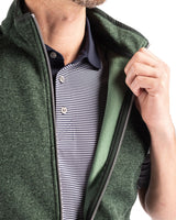 Cutter & Buck Men's Mainsail Sweater-Knit Full Zip Vest-7