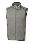 Cutter & Buck Men's Mainsail Sweater-Knit Full Zip Vest-1