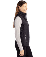 Cutter & Buck Women's Rainier Recycled Insulated Puffer Full Zip Vest-4