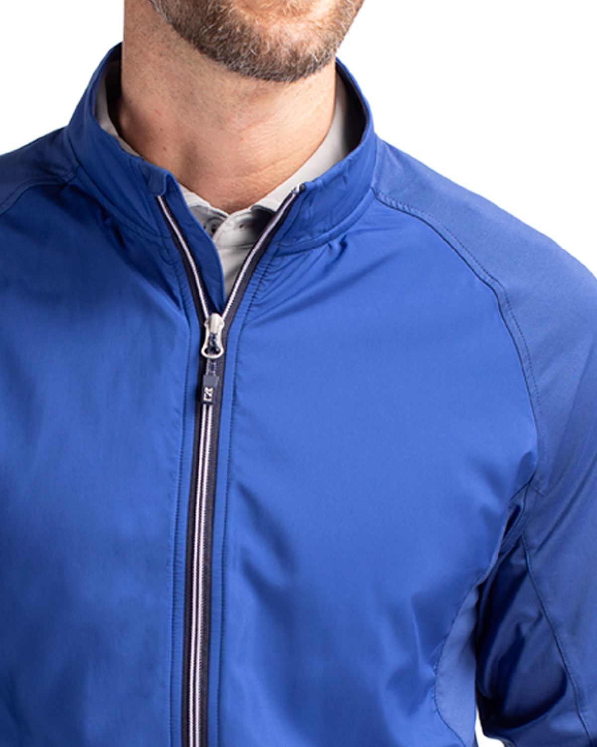 Cutter & Buck Men's Adapt  Big & Tall Hybrid Full Zip Jacket-10