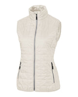 Cutter & Buck Women's Rainier Recycled Insulated Puffer Full Zip Vest-8