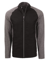 Cutter & Buck Men's Adapt  Big & Tall Hybrid Full Zip Jacket-5