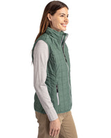 Cutter & Buck Women's Rainier Recycled Insulated Puffer Full Zip Vest-4