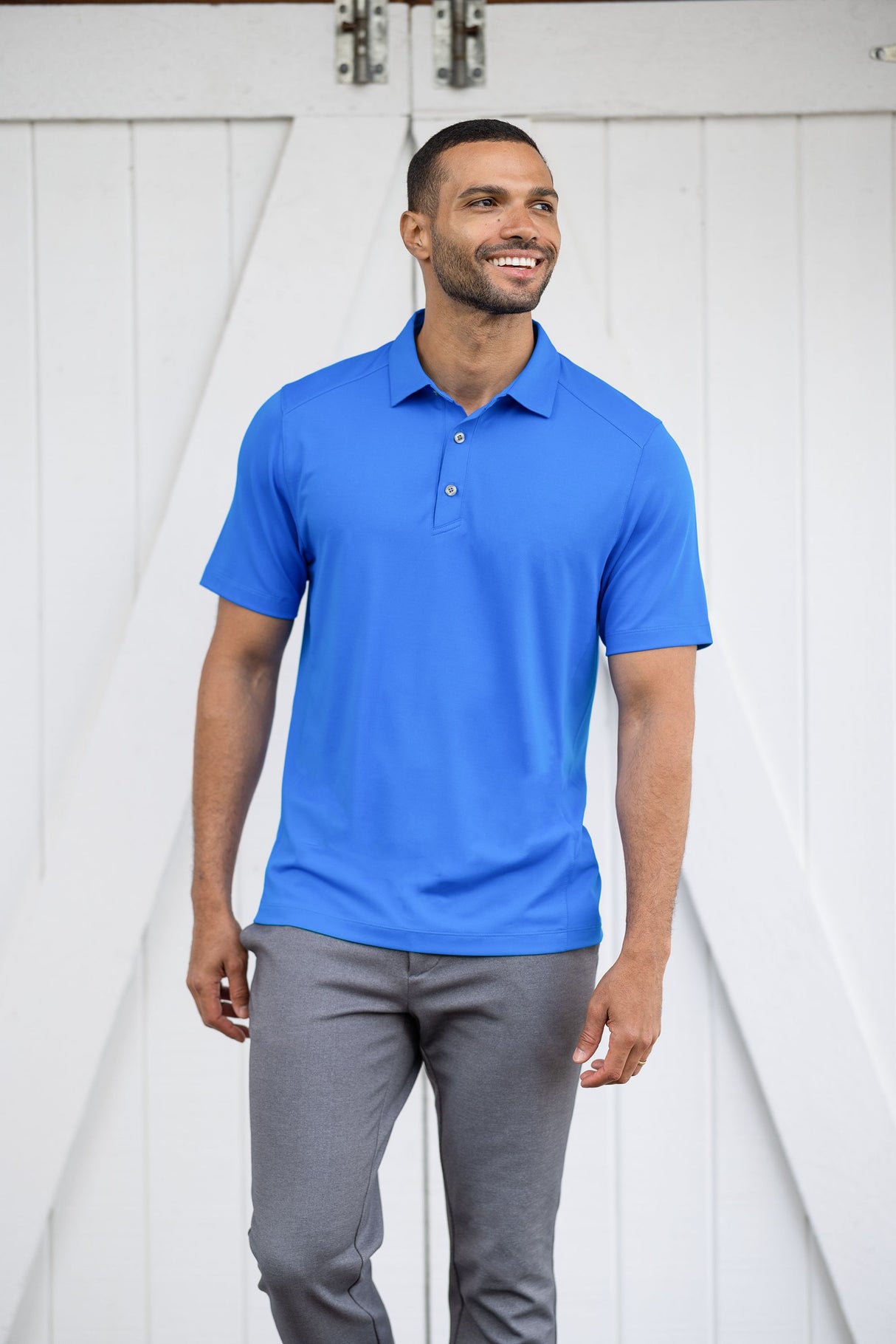 Cutter & Buck Men's Forge Recycled Four-Way Stretch Polo-4