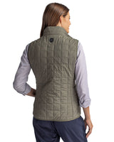Cutter & Buck Women's Rainier Recycled Insulated Puffer Full Zip Vest-2