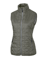 Cutter & Buck Women's Rainier Recycled Insulated Puffer Full Zip Vest-4