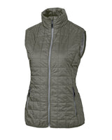 Cutter & Buck Women's Rainier Recycled Insulated Puffer Full Zip Vest-5