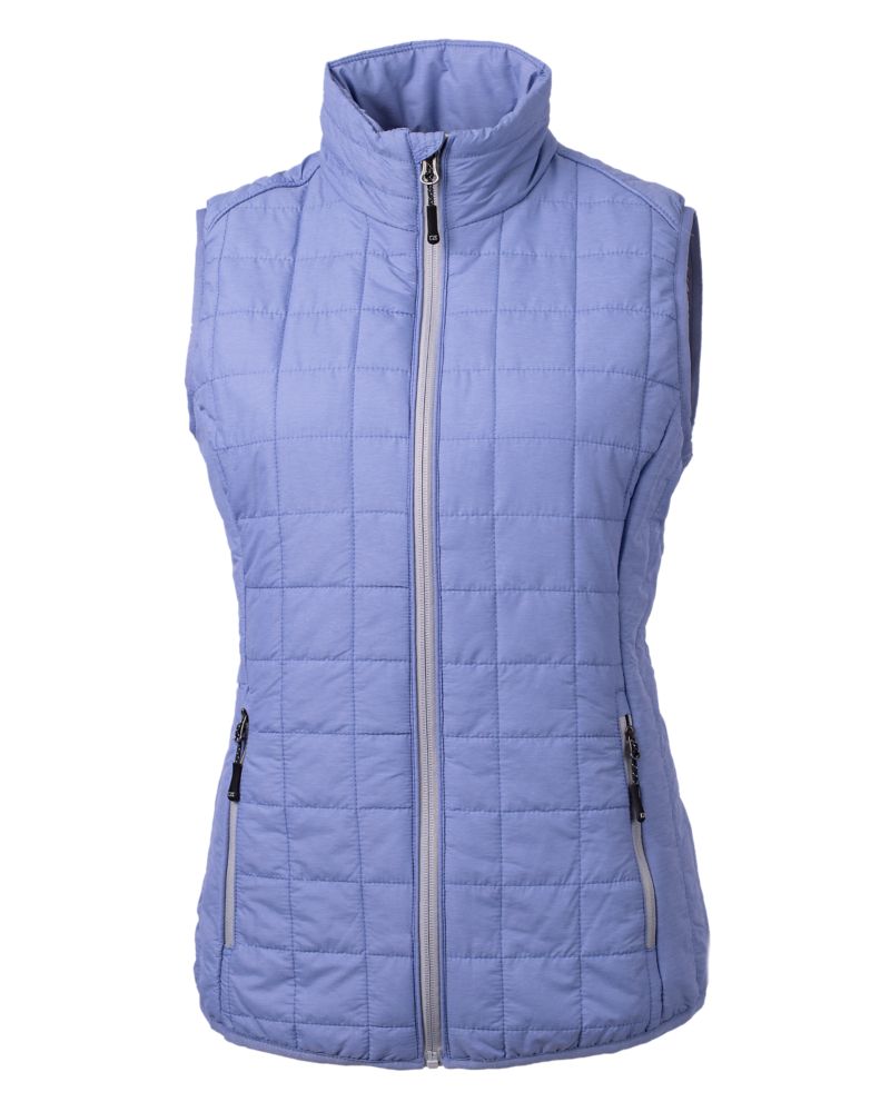 Cutter & Buck Women's Rainier Recycled Insulated Puffer Full Zip Vest-6