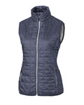 Cutter & Buck Women's Rainier Recycled Insulated Puffer Full Zip Vest-1
