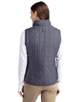 Cutter & Buck Women's Rainier Recycled Insulated Puffer Full Zip Vest-7