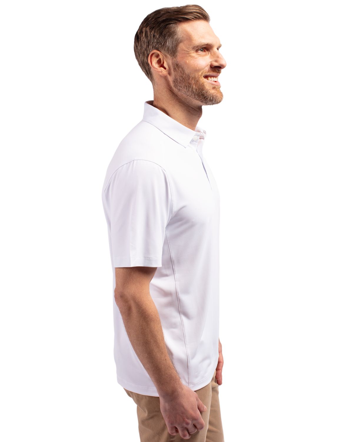 Cutter & Buck Men's Forge Recycled Four-Way Stretch Polo-6